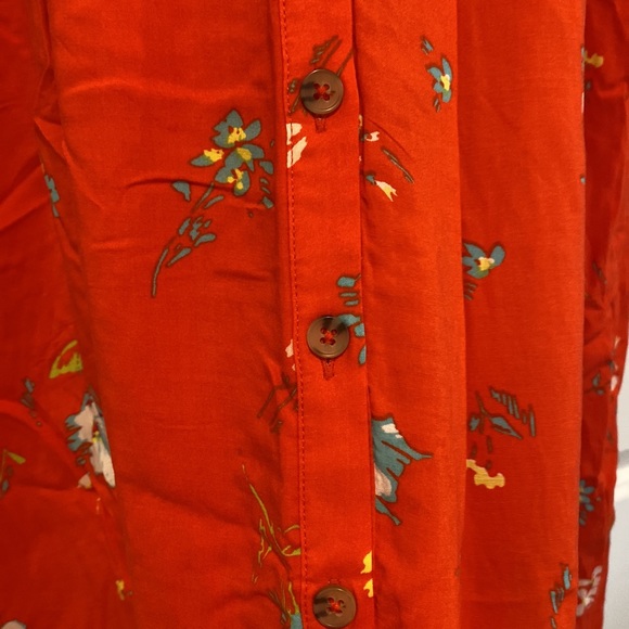 Free People Greatest Day Floral Smocked Mini Dress size medium - Picture 3 of 7